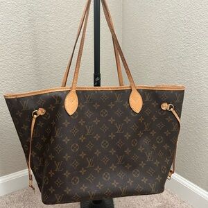 Louis Vuitton Brown Monogram Tote Bag
